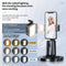 Auto Tracking Gimbal Stabilizer With Fill Light And Selfie Stick - 360 Degree Rotation