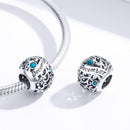 925 Sterling Silver Diy Birthstone Bracelet & Necklace Set December Style - December