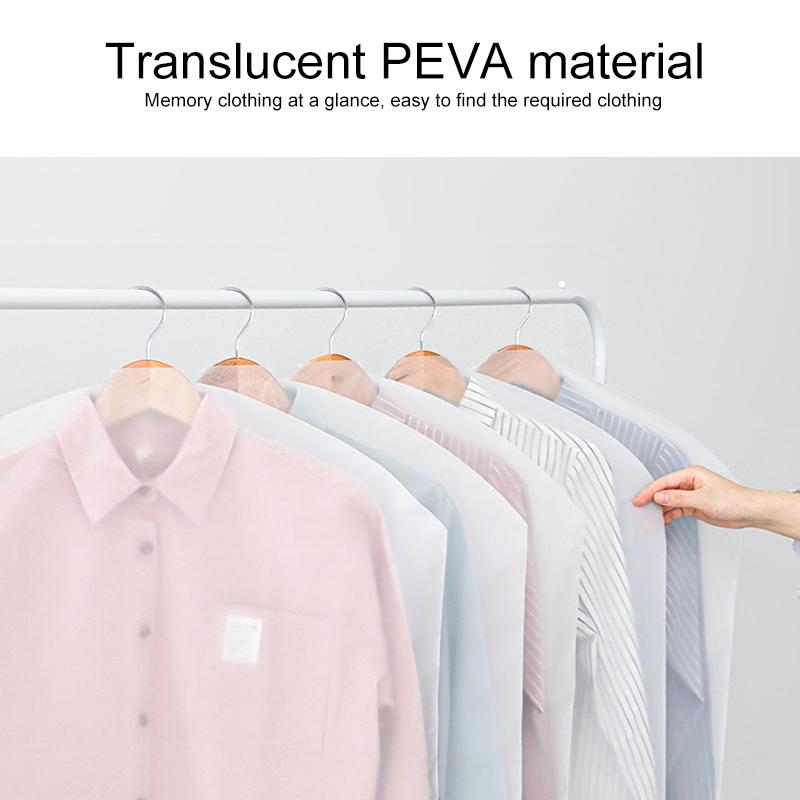 100 Disposable Dust Bags - 60X130Cm - Thick Pe Material - Transparent