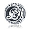 925 Sterling Silver 26 English Letter Beads For Diy Bracelets & Necklaces Style - L