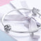 925 Sterling Silver 26 English Letter Beads For Diy Bracelets & Necklaces Style - L