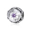 925 Sterling Silver Zodiac Zircon Bead Bracelet / Necklace Set Pisces Style - Pisces