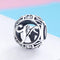 925 Sterling Silver 26 English Letter Beads For Diy Bracelets & Necklaces Style - V
