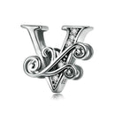 Diy Bracelet Beaded Accessories 26 Letters Zircon Beads Style - V