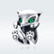 925 Sterling Silver Fox Charm Beads For Diy Bracelets