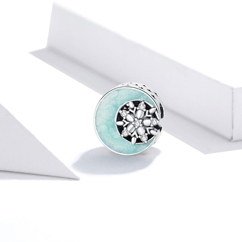 925 Sterling Silver Night Sky Beads For Diy Bracelets & Necklaces
