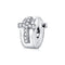 925 Sterling Silver Cross Bead Buckle For Diy Accessories