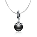 925 Sterling Silver Pearl Pendant For Diy Bracelets & Necklaces