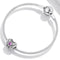925 Sterling Silver Retro Flower Heart Beads For Diy Bracelets & Necklaces
