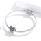 925 Sterling Silver Tree Of Life Zircon Bead Bracelet / Necklace Set