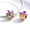 925 Sterling Silver Pumpkin Beads For Diy Oil Drops