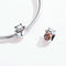 925 Sterling Silver Lucky Cat Beaded Bracelet Diy Accessory