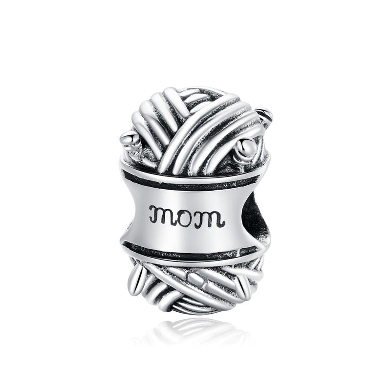 925 Sterling Silver Knitting Bead Bracelet / Necklace Accessory