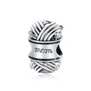 925 Sterling Silver Knitting Bead Bracelet / Necklace Accessory