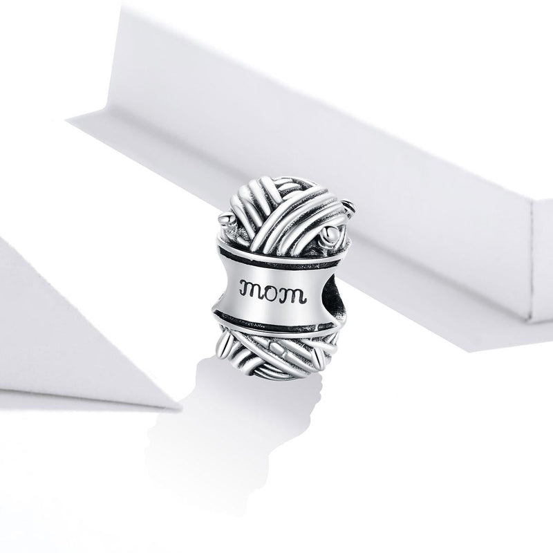 925 Sterling Silver Knitting Bead Bracelet / Necklace Accessory