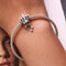 925 Sterling Silver Bow Crown Beads For Diy Bracelets & Necklaces