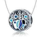 925 Sterling Silver Underwater World Fish & Crab Beads
