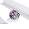 925 Sterling Silver Simple Hollow Flower Texture Beads For Diy Bracelets & Necklaces