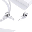 925 Sterling Silver Tulip Beads For Diy Bracelets & Necklaces