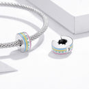 925 Sterling Silver Colorful Beaded Diy Jewelry Set