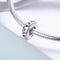 925 Sterling Silver Heart Shaped Beads For Diy Bracelets