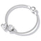 925 Sterling Silver Heart Clock Beads For Diy Bracelets & Necklaces