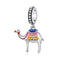 925 Sterling Silver Camel Bead Pendant For Diy Bracelets & Necklaces