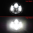 2 Pcs 7 Inch Ip68 Waterproof 6500K 75W Cree Led Headlight Hi / Lo Beam Driving Lamp For Jeep Wrangler Jk Tj Lj