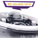 2 Pcs 7 Inch Ip68 Waterproof 6500K 75W Cree Led Headlight Hi / Lo Beam Driving Lamp For Jeep Wrangler Jk Tj Lj