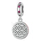 925 Sterling Silver Strawberry Cookie Pendant Beads For Diy Bracelets