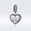 Retro Heart Charm For Diy Bracelets