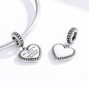 Retro Heart Charm For Diy Bracelets