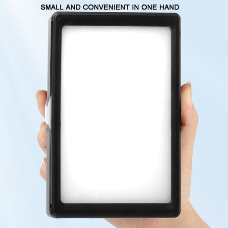 30Cm Bracket Flat-Panel Live Fill Light - 6 Inch 3200-5500K Three-Colour Temperature