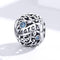 925 Sterling Silver March Birthstone Diy Bracelet Necklace Set Accessories Style - March
