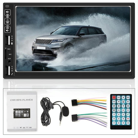 7 Inch Car Mp5 Player With Bluetooth / Fm Remote 8 Led Camera