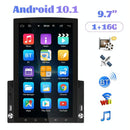 9.7 Inch Vertical Screen Android Car Mp5 Player With Hd 2.5D Glass Standard + 8 Lights Camera