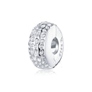 925 Sterling Silver Simple Bead Pendant For Diy Bracelets And Necklaces