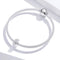 925 Sterling Silver Simple Bead Pendant For Diy Bracelets And Necklaces