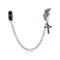 925 Sterling Silver Wing Cross Safety Chain For Diy Bracelets & Necklaces