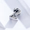 925 Sterling Silver Relief Number Series 0 9 Beads For Diy Bracelets And Necklaces Style - 2