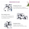 925 Sterling Silver Love Footprints Beaded Bracelet