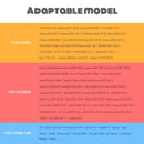 7 Inch Android Car Navigation Mp5 Player With Gps Bluetooth And 8 Lights Camera - Universal All-In-One