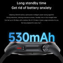 Smart Round Screen Watch With Bt Call And Health Tracking - Leather - Stainless Steel Black
