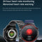 Smart Round Screen Watch With Bt Call And Health Tracking - Leather - Stainless Steel Black