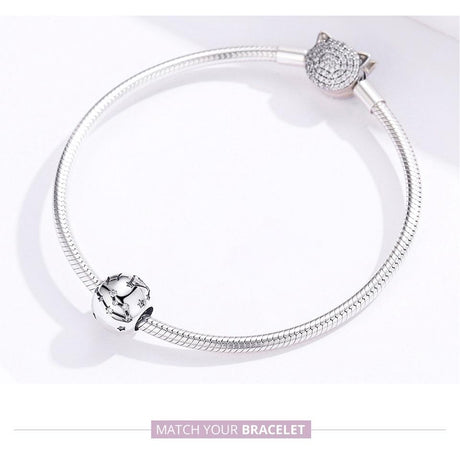 925 Sterling Silver Diy Zodiac Bracelet Beads Gemini Style - Gemini
