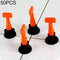 50-pack Tile Leveling Clips for Perfect Paving Alignment