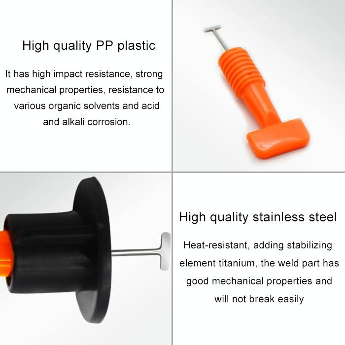 50-pack Tile Leveling Clips for Perfect Paving Alignment
