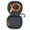 Protective Case for Jbl Go4 Bluetooth Speaker - Portable Storage Bag Black - Orange