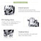 925 Sterling Silver Cow Beaded Bracelet Accessory