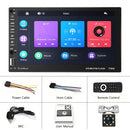 7 Inch Car Mp5 Player With Bluetooth & 8 Light Camera - Universal Fit
